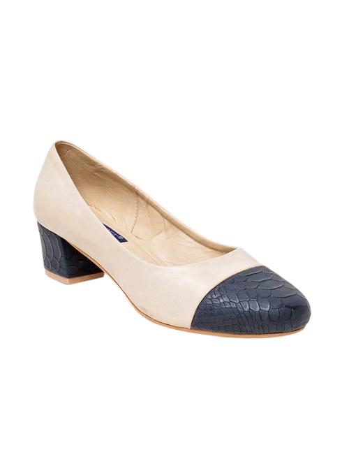 blue patent leather slip on pumps - 13410808 - Very Small Image - 1