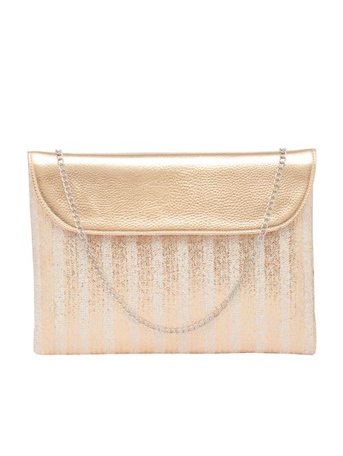 gold jute clutch - 13419290 - Very Small Image - 1