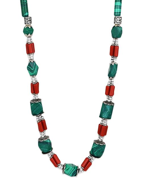 multi colored crystal long necklace - 13422206 - Very Small Image - 1