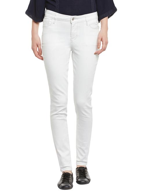 white denim jeans - 13429603 - Very Small Image - 1