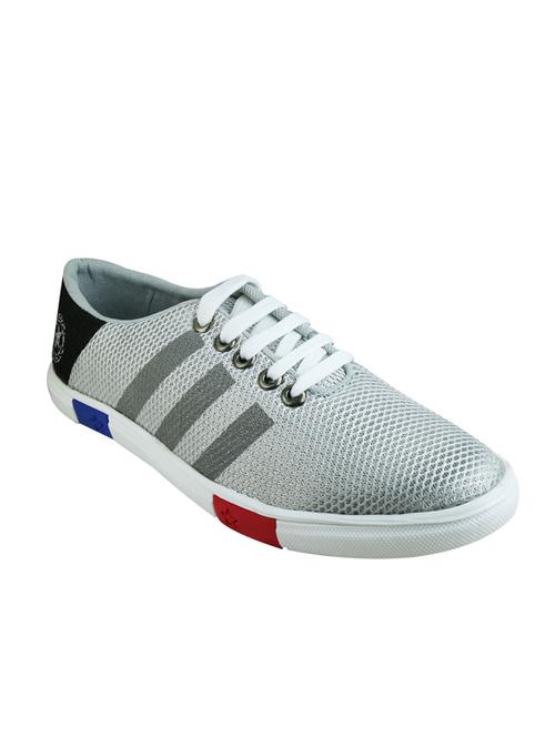 grey Mesh lace up sneaker - 13435302 - Very Small Image - 1