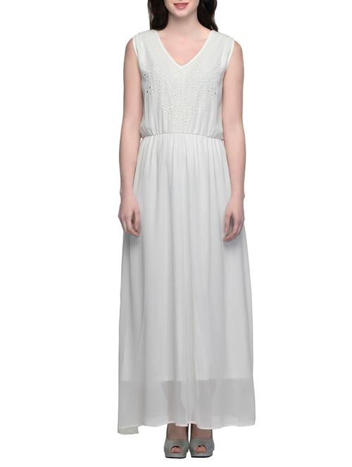 white maxi dress - 13435433 - Very Small Image - 1