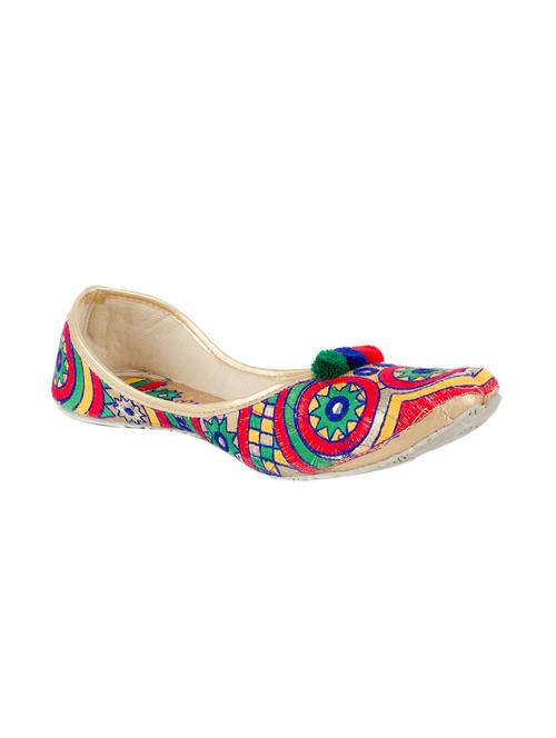 multi colored handicraft jutis - 13447822 - Very Small Image - 1