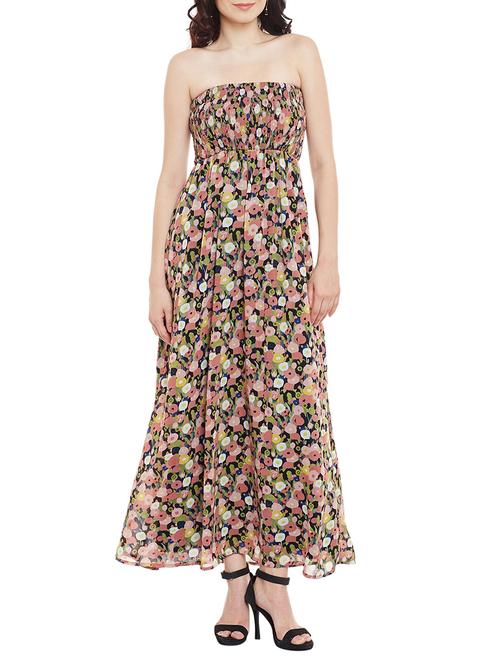 pink tube maxi dress - 13458845 - Very Small Image - 1