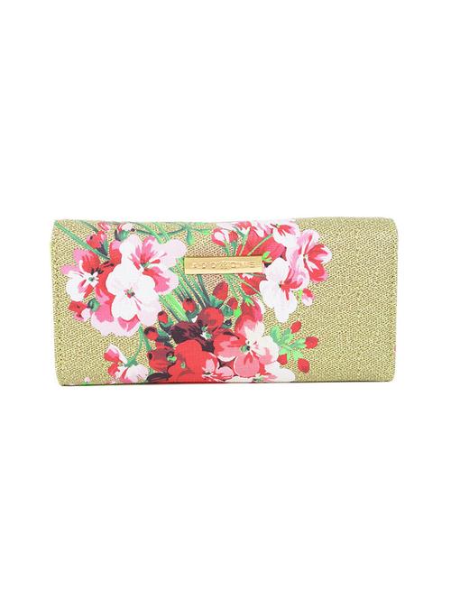 beige leatherette regular clutch - 13552700 - Very Small Image - 1