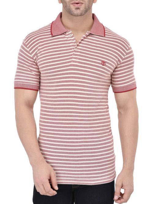 red cotton t-shirt - 13555269 - Very Small Image - 1