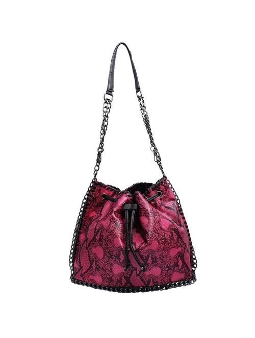 pink leather handbag - 13602705 - Very Small Image - 1
