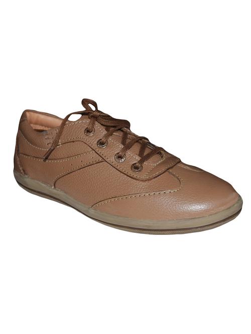 tan suede lace up shoes - 13652082 - Very Small Image - 1