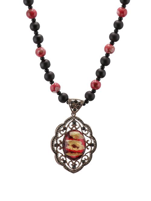 lass vogue funky beaded necklace - 13652186 - Very Small Image - 1