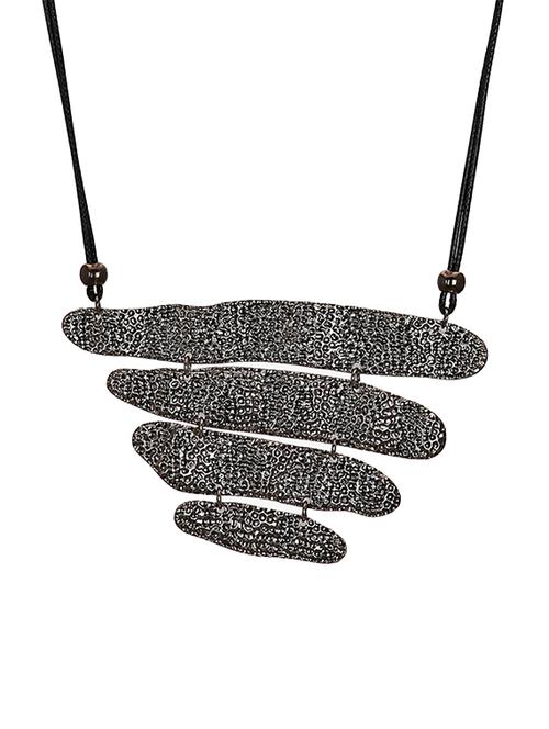 lass vogue silver chunky necklace - 13652198 - Very Small Image - 1