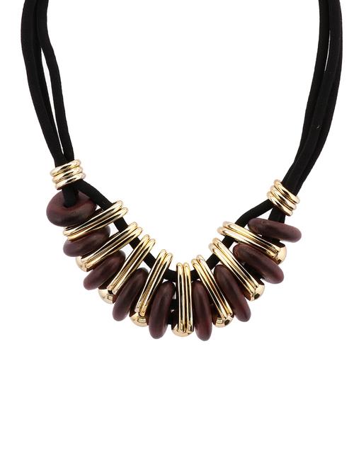 lass vogue beaded statement necklace - 13652205 - Very Small Image - 1