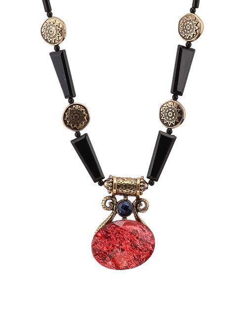 multi colored metal necklace - 13652206 - Very Small Image - 1