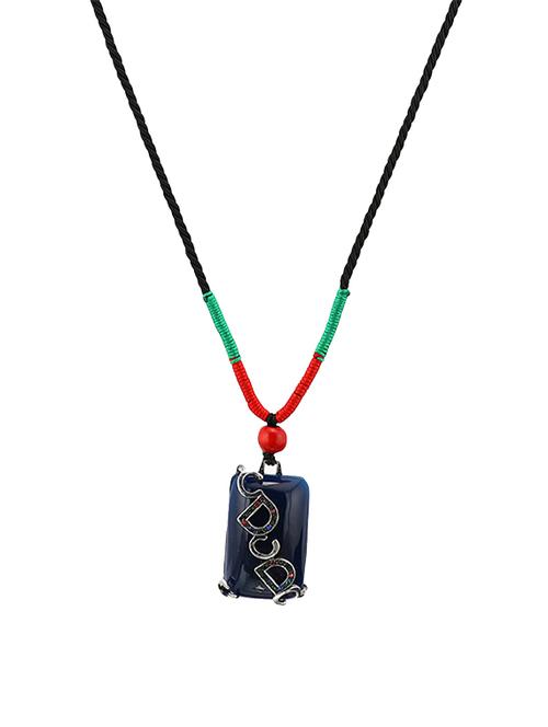 lass vogue multi coloured pendant necklace - 13652220 - Very Small Image - 1