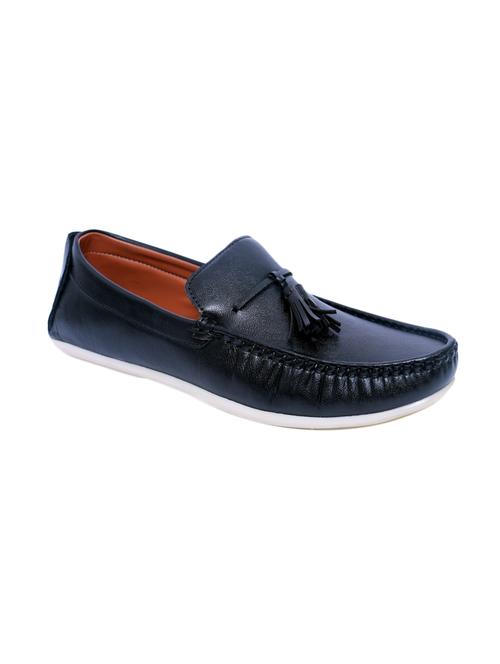 black synthetic slip on loafers - 13672400 - Very Small Image - 1