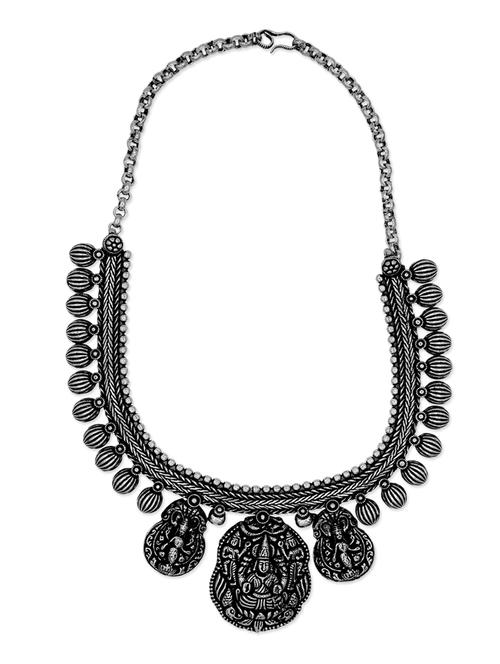 chunky pendant ethnic necklace - 13685357 - Very Small Image - 1