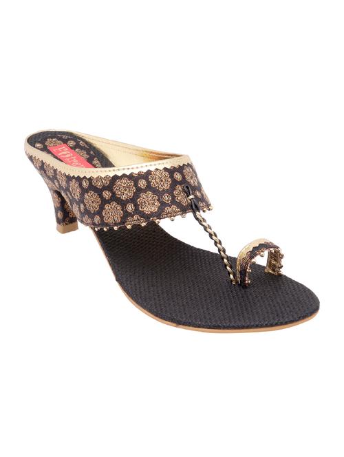 black one toe sandal - 13691605 - Very Small Image - 1