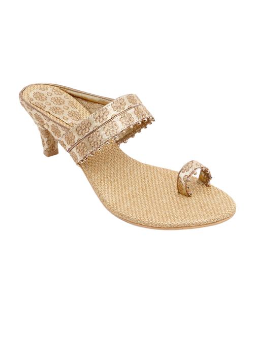 gold one toe sandal - 13691609 - Very Small Image - 1
