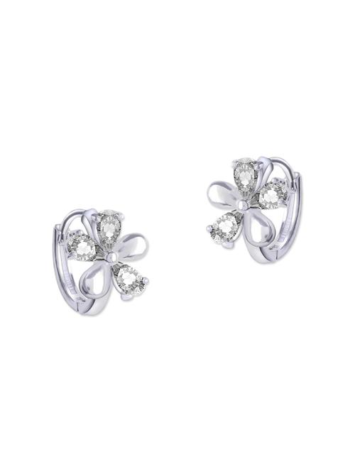 silver metal studs earrings - 13693748 - Very Small Image - 1