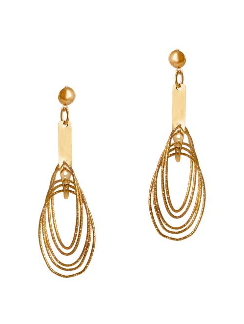 gold metal other earring - 13693829 - Very Small Image - 1