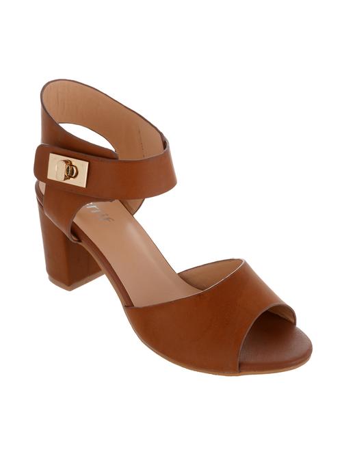 tan ankle strap sandal - 13698125 - Very Small Image - 1