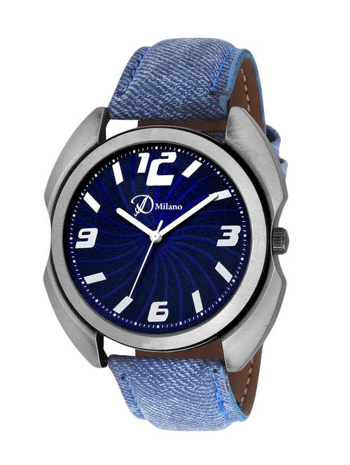 d'milano men turquoise casual analog watch - 13700865 - Very Small Image - 1