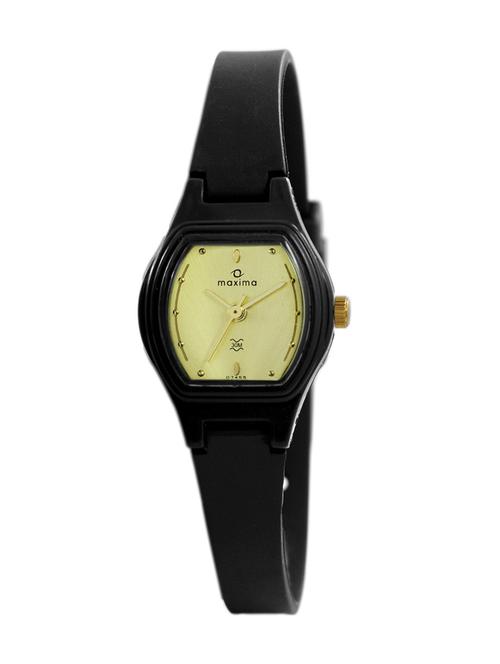 maxima gold dial watch for women - 07455pplw - 13707626 - Very Small Image - 1