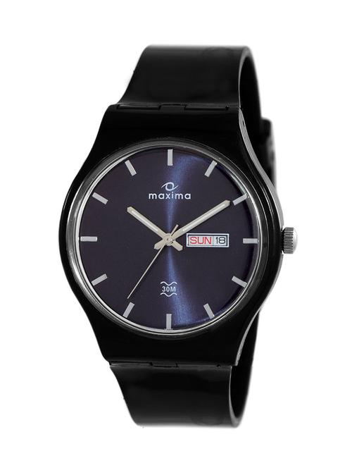 maxima blue dial watch for men - 39342ppgw - 13707818 - Very Small Image - 1