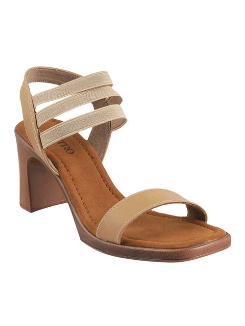 beige ankle strap sandal - 13711337 - Very Small Image - 1