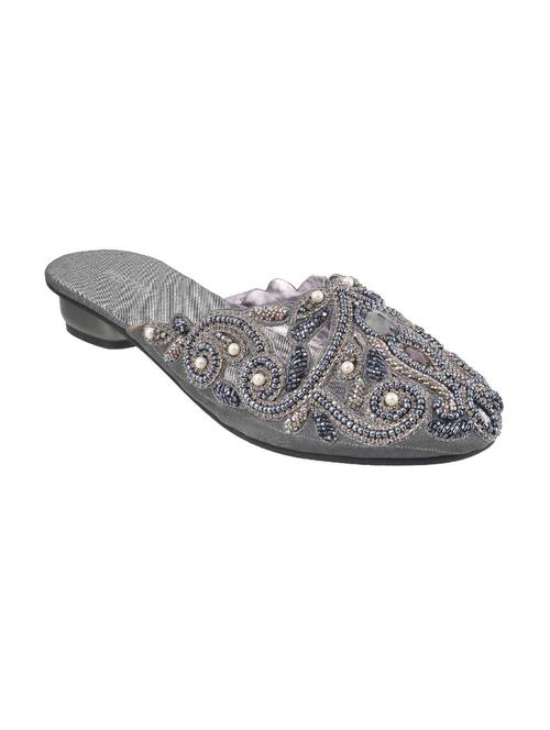 grey slip on sandal - 13711504 - Very Small Image - 1