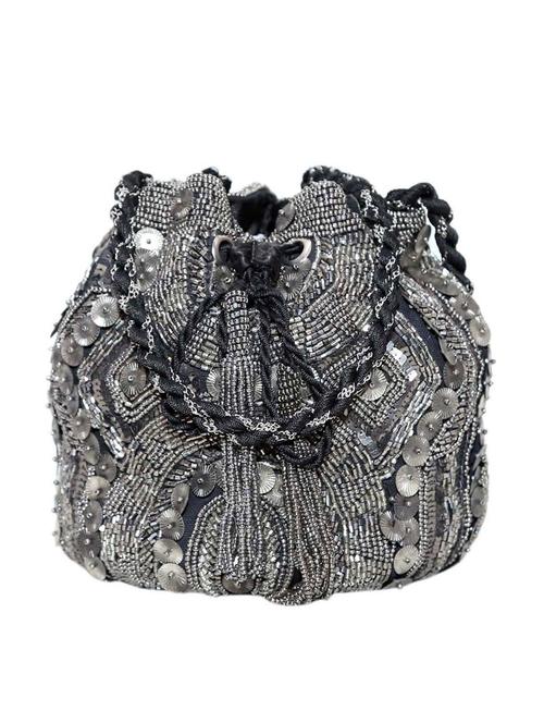 black cotton regular potli - 13713552 - Very Small Image - 1