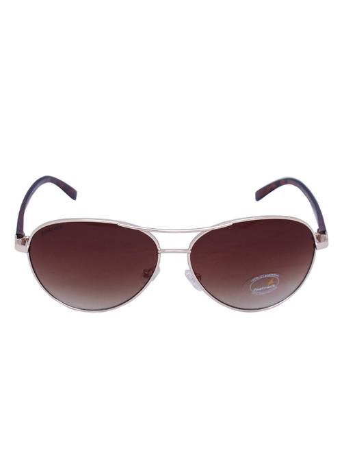 fastrack uv protected aviator women's sunglasses (c053br3f,brown color - 13722149 - Very Small Image - 1
