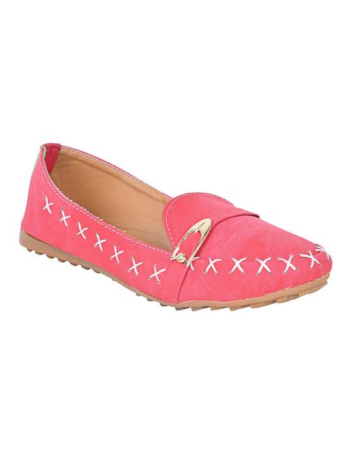 pink denim slip on loafers - 13725269 - Very Small Image - 1