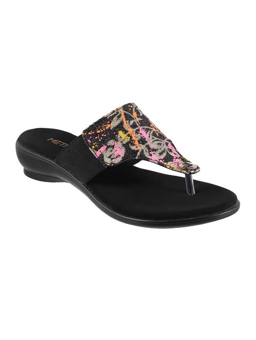 black open thong sandal - 13731429 - Very Small Image - 1