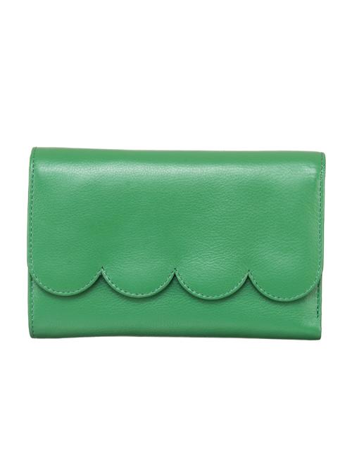 green leather regular clutch - 13745350 - Very Small Image - 1