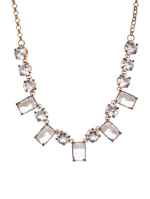 silver metal short necklace - 13746727 - Very Small Image - 1