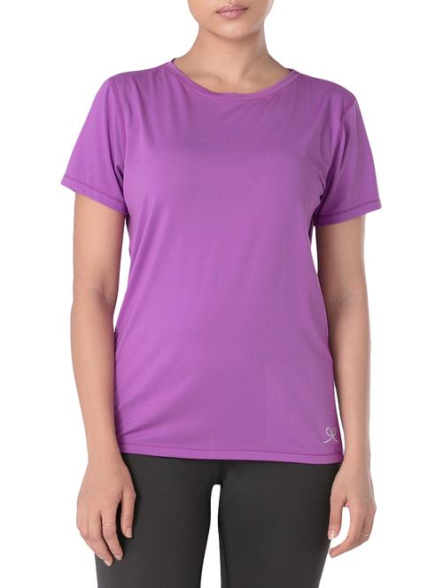 purple poly spandex top - 13753980 - Very Small Image - 1