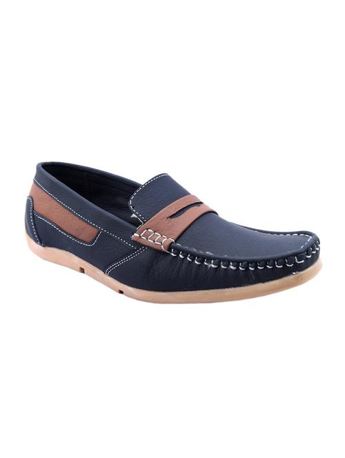 black leather slip on loafer - 13771419 - Very Small Image - 1