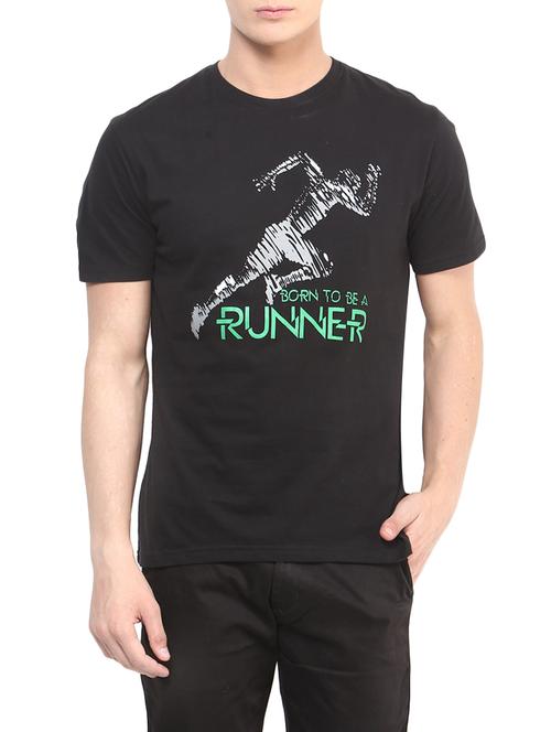 black cotton t-shirt - 13772072 - Very Small Image - 1