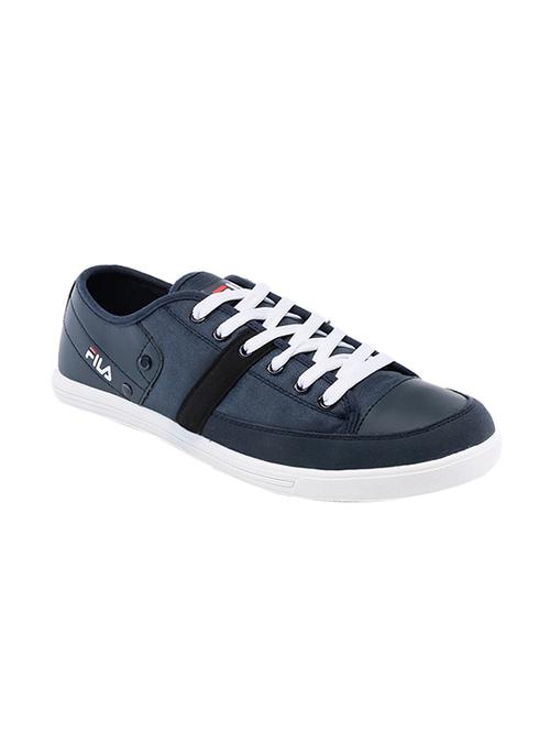 blue canvas lace up sneakers - 13774368 - Very Small Image - 1