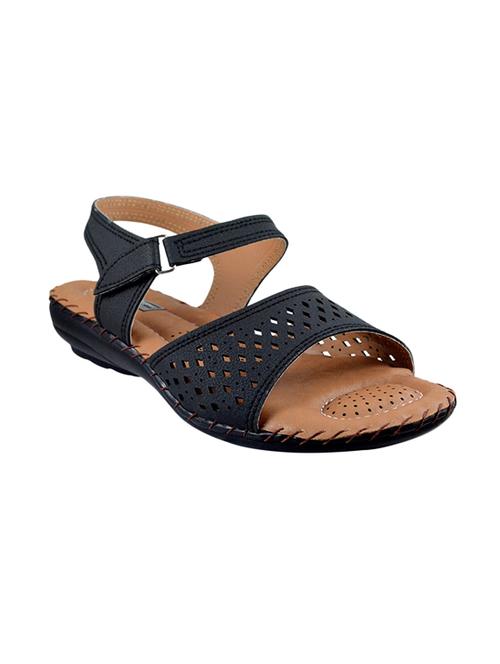 black ankle strap sandal - 13776122 - Very Small Image - 1