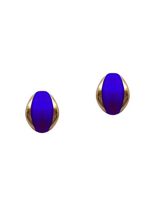 blue studs earrings - 13780214 - Very Small Image - 1