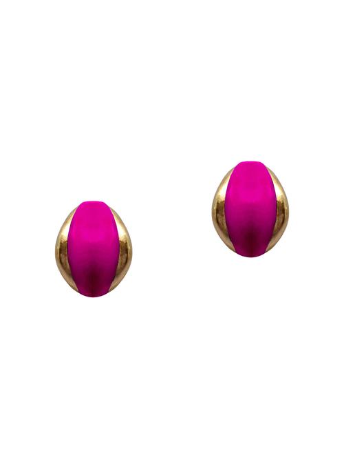 purple studs earrings - 13780215 - Very Small Image - 1