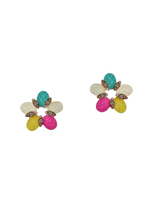 multi colored studs earrings - 13787360 - Very Small Image - 1