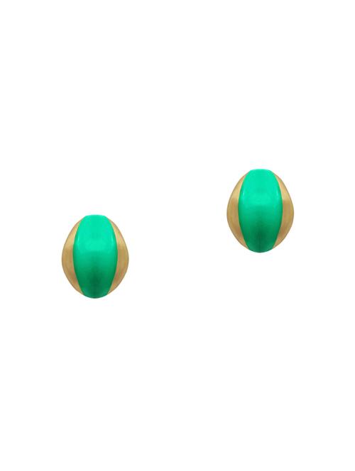 green studs earrings - 13795863 - Very Small Image - 1