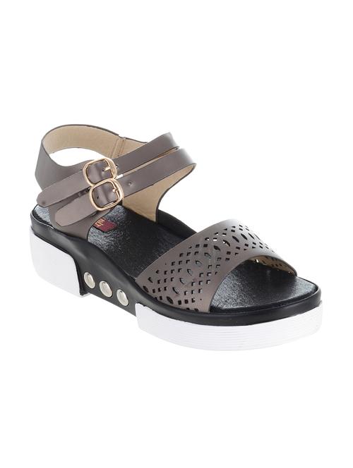 grey ankle strap sandal - 13798717 - Very Small Image - 1