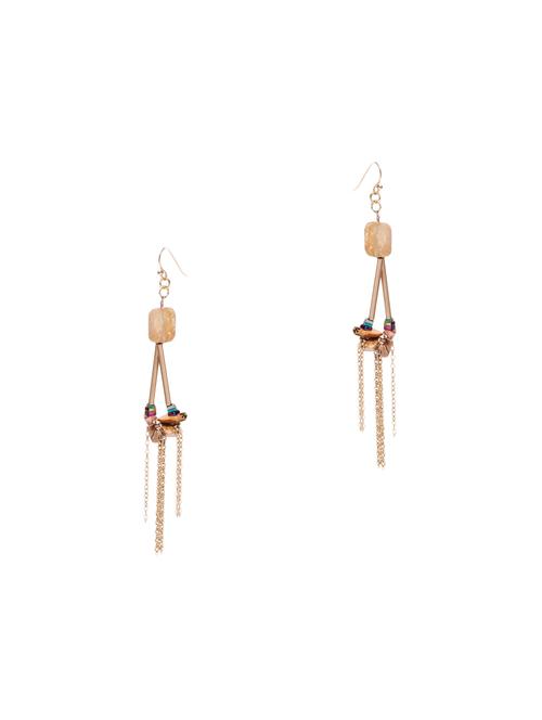brown metal other earring - 13805984 - Very Small Image - 1