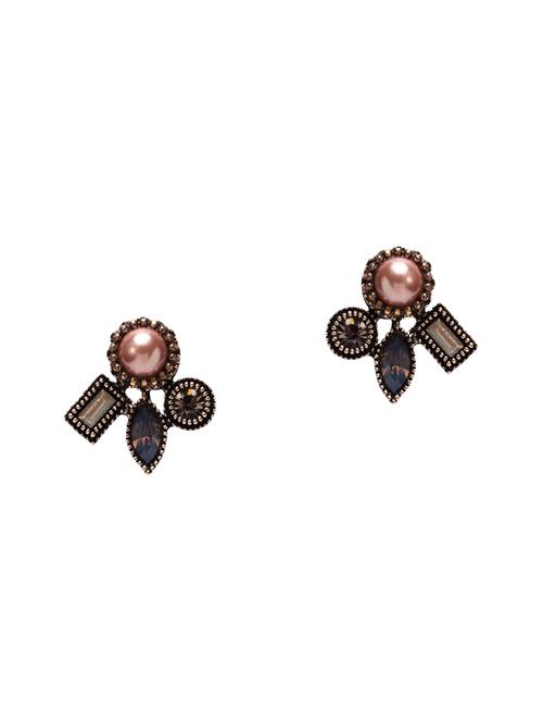 brown metal other earring - 13805993 - Very Small Image - 1