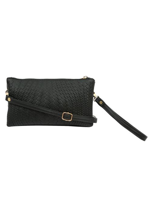 grey leatherette regular clutch - 13809464 - Very Small Image - 1