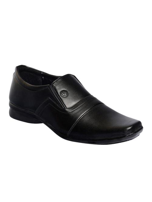 black leatherette slip on - 13818199 - Very Small Image - 1