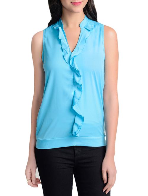 light blue regular top - 13833555 - Very Small Image - 1